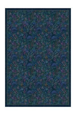 Pip Studio Vloerkleed Querida by Pip Donkerblauw 275x185cm