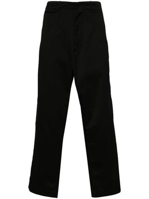 Nanamica pantalon chino à coupe ample - Noir
