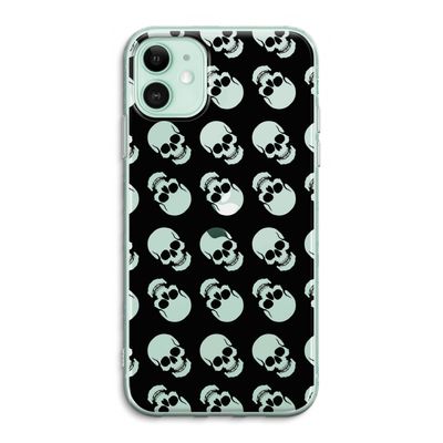 Musketon Skulls: iPhone 11 Transparant Hoesje