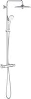 Grohe Euphoria 260 regendoucheset met 6 straalsoorten en thermostaatkraan Ø26cm chroom