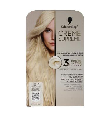 Creme supreme 10-0 licht blond
