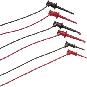 Fluke TL970 Meetsnoerenset Krokodilklem Bananenstekker 4 mm 0.90 m Rood, Zwart 1 stuk(s)