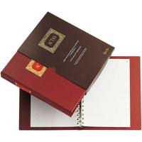 Notulenboek Miquelrius 4102 Bruin A4 100 Lakens