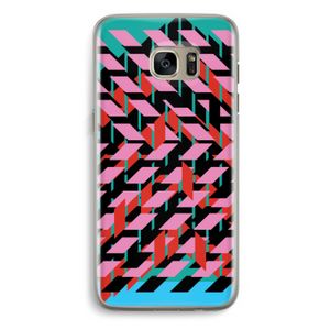 Skew Blush 2: Samsung Galaxy S7 Edge Transparant Hoesje
