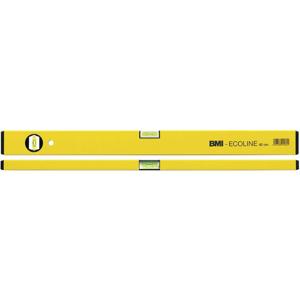 BMI Ecoline 689080PGELB-ECO Metalen waterpas 80 cm 1 mm/m