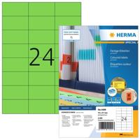 Etiket herma 4409 70x37mm groen 2400 etiketten