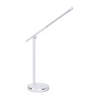 Aigostar Vince - Bureaulamp led dimbaar - 8W - Opvouwbaar - Smart Touch - 3000K to 6000K - USB Opladen - Wit