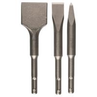 Bosch Professional Korte Beitelset SDS-Plus 140 mm - 3-delig - 2608690180 Bosch Professional Korte Beitelset SDS-Plus 140 mm - 3-delig - 2608690180