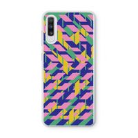 Skew Blush 1: Samsung Galaxy A70 Transparant Hoesje