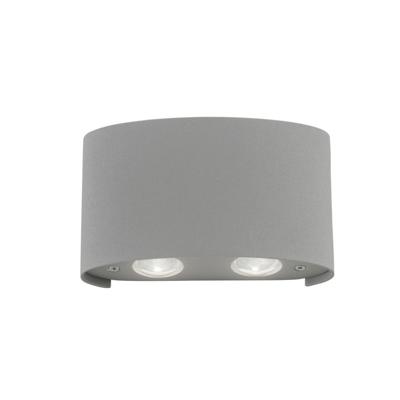 Paul Neuhaus Design wandspotCarlo Up - Down 2-lichts grijs - 9487-21