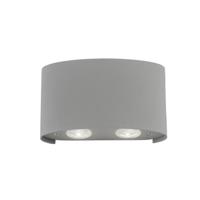 Paul Neuhaus Design wandspotCarlo Up - Down 2-lichts grijs - 9487-21