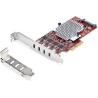 StarTech.com 4-Port USB-C PCIe Kaart, USB 3.2 10Gbps, USB Type-C PCI Express Uitbreidingskaart, 4x O
