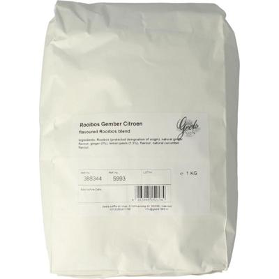 Geels rooibos gember citroen