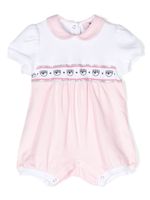 Chiara Ferragni Kids barboteuse à manches courtes - Rose