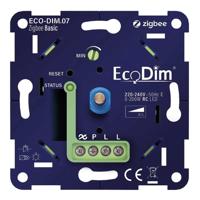 Smart Zigbee LED Dimmer Inbouw - 0-200 Watt - Geschikt voor fase afsnijding - ECO-DIM.07