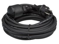 Rubber verlengkabel 10 m 3g1.5 penaarde - Velleman