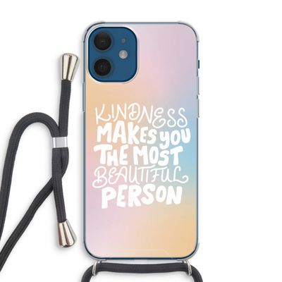 The prettiest: iPhone 12 Transparant Hoesje met koord