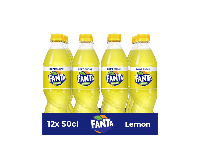 Fanta zero lemon pet (12x 50cl)