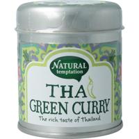 Nat Temptation Thai green curry blikje bio
