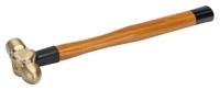 Bahco Bolbankhamer | houten handgreep | vonkvrij | aluminium brons | 340 g - NS506-300