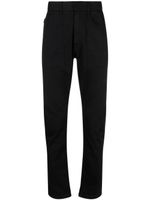 FENDI pantalon à coupe droite - Noir