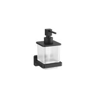 Crosswater Rotar Zeepdispenser - 14.9x11x8cm - mat zwart RT011M