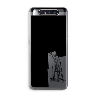 Musketon Painter: Samsung Galaxy A80 Transparant Hoesje
