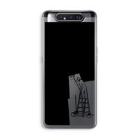 Musketon Painter: Samsung Galaxy A80 Transparant Hoesje Musketon Painter: Samsung Galaxy A80 Transparant Hoesje