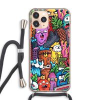 Vexx Mixtape: iPhone 11 Pro Max Transparant Hoesje met koord