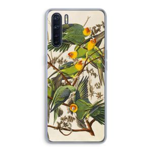 Carolinaparkiet: Oppo A91 Transparant Hoesje