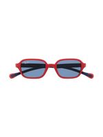 RAY-BAN JUNIOR lunettes de soleil à monture rectangulaire RB9074S - Rouge