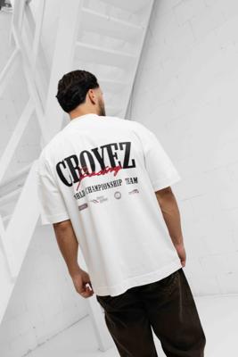 Croyez Racing Icons T-Shirt Heren Wit - Maat S - Kleur: Wit | Soccerfanshop