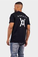 Aspact Back Logo T-Shirt Heren Zwart - Maat M - Kleur: Zwart | Soccerfanshop