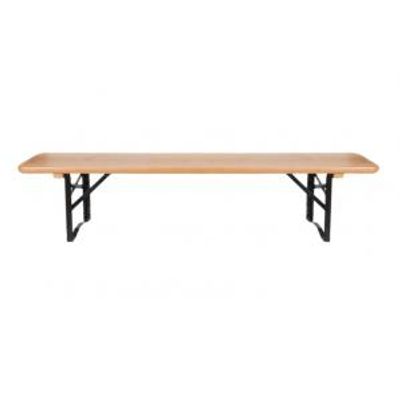 Inklapbare houten bank voor kinderen H 36 x 110 x 19,5 cm