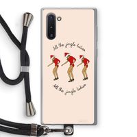 Jingle Ladies: Samsung Galaxy Note 10 Transparant Hoesje met koord