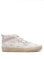 Golden Goose baskets montantes Mid Star - Blanc