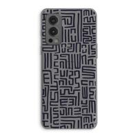 Moroccan Print: OnePlus Nord 2 5G Transparant Hoesje
