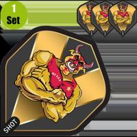 Shot Michael Smith Bully Boy Gold - Dartflight