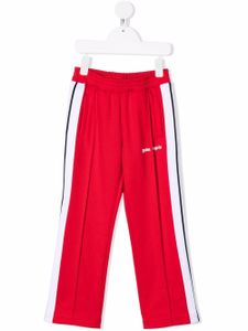 Palm Angels Kids pantalon de jogging à logo imprimé - Rouge