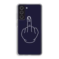 F**k U: Samsung Galaxy S21 FE Transparant Hoesje