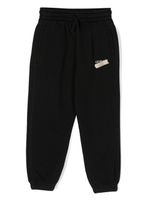 Off-White Kids pantalon de jogging en coton à logo imprimé - Noir