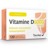 Trenker Vitamine D6000 Vitamine D 6000 IU 120 Tabletten - thumbnail