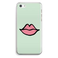 Kusje: iPhone 5 / 5S / SE Transparant Hoesje