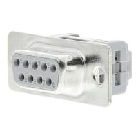 Harting 09 66 118 6500 D-sub female connector 180 ° Aantal polen: 9 Snijklem 1 stuk(s)