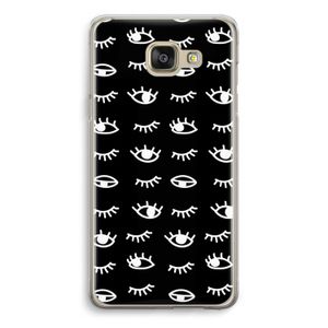Eye pattern #3: Samsung Galaxy A5 (2016) Transparant Hoesje
