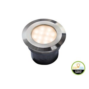 Velleman - Garden lights gavia inbouwspot 12 v 85-90 lm 2 w 3000-6000 k