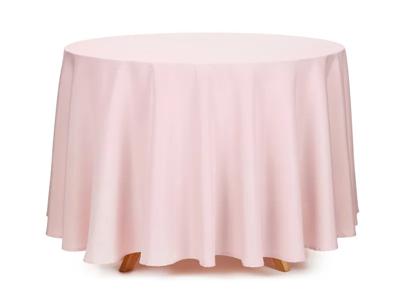 Tafelkleed Dusty Pink Rond 230 cm