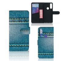 Alcatel 1S 2020 | Wallet Case | met Pasjes | Jeans