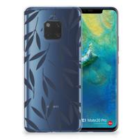 Huawei Mate 20 Pro | TPU Case | Leaves Blue