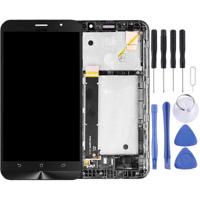 Ga voor Asus Zenfone ZB551KL TV TD-LTE X013D X013DB LCD-scherm en Digitizer volledige montage met Frame(Black)